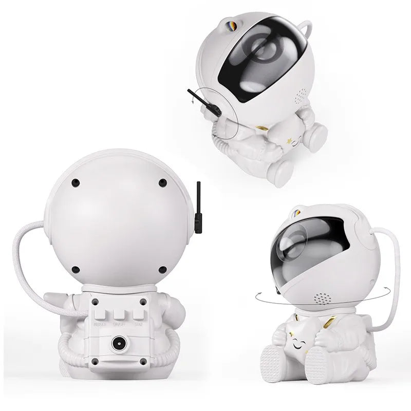 Galaxy Star Projector LED Night Light Starry Sky Astronaut Porjectors Lamp For Decoration Bedroom Home Decorative