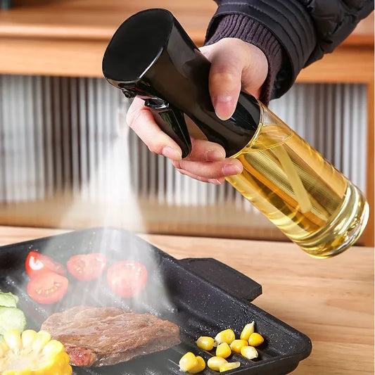 Oil Spray Bottle, BBQ Cooking Oil Sprayer, Kitchen Baking Oil Spray, Empty Bottle Vinegar Bottle Oil Dispenser