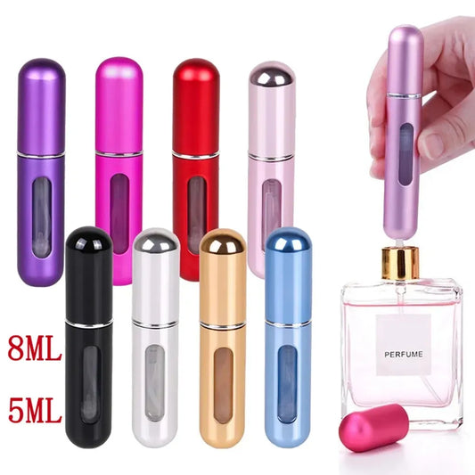 Refillable Travel Mini Perfume Bottle, Portable Cosmetic Bottle 8ml /5ml