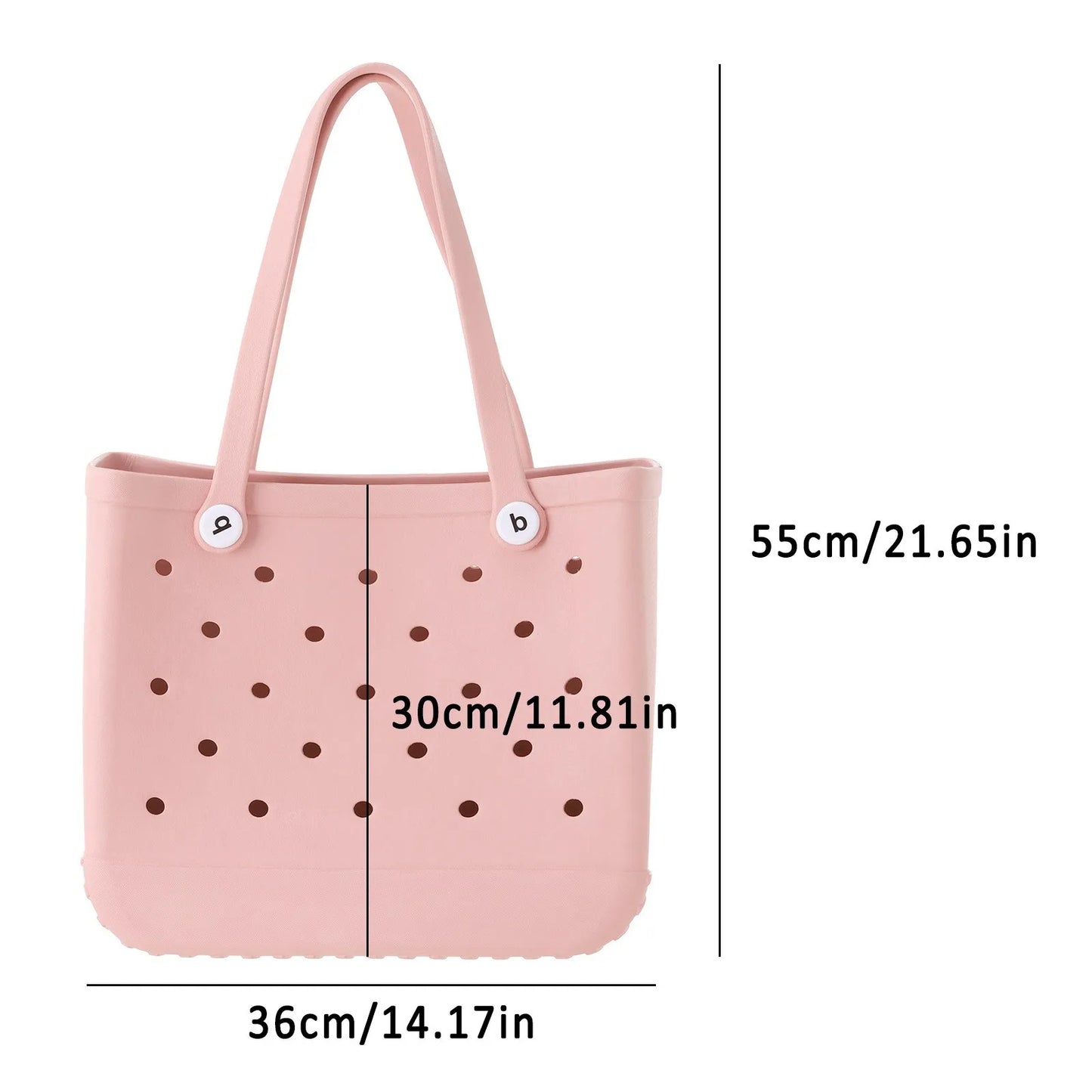 Waterproof Rubber Beach Bag/Tote Bag/Pool Bag